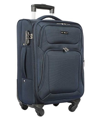 3pcs Soft Travel Luggage Set Softshell Suitcase With Spinner Wheels Normal Lock