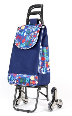80-100litres Shopping Trolley Bag With Wheels Collapsible Grocery Cart