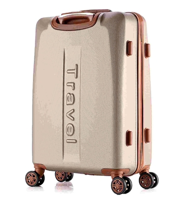 ABS Luggage Set 3 Piece Set With Camouflage PC Printing Recessed Plane Wheel Durable  TSA Lock  Aluminium Trolley