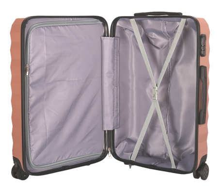 Luggage 3 Piece Set Suitcase Spinner Silent Wheels Hardshell Lightweight TSA Lock Normal Lock Optional