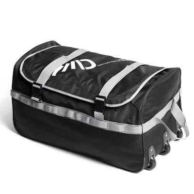 3 Wheels Wide Foldable Rolling Duffel Bag Big Volume Easy Carrying