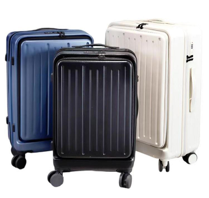Spacious Interior Cabin Carry On Luggage Front Opening Hardside Luggage OEM