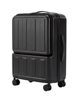 45-55L Light Macaron Color Cabin Carry On Suitcase With Half Front Compartment