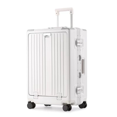 TSA Approved Cabin Travel Luggage Aluminum Hard Shell Suitcase With Spinner Wheel