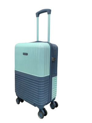 Extremely Durable 3Pcs Hard Shell Carry On Suitcase Contrast Color Printings