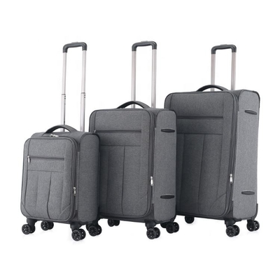 EVA 600D Snow Polyester Soft Travel Luggage With Expandable Ergonomic Design