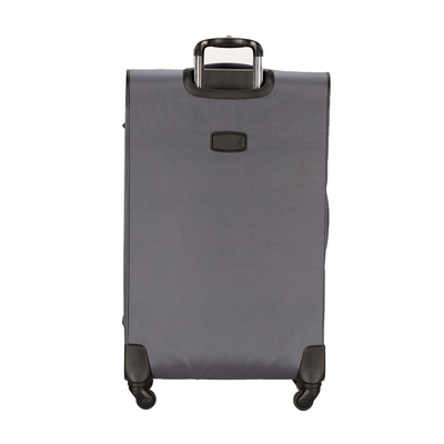 EVA Padding Twill Nylon Fabric Soft Travel Luggage With Mute Double Wheels