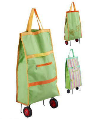 Fashionable Reusable Ladies Shopping Trolley Bag with 20-30kgs Load Weight