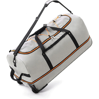 Large Capacity Expandable Foldable Travel Duffle Bag Rolling Gym Bag  115-140Litres