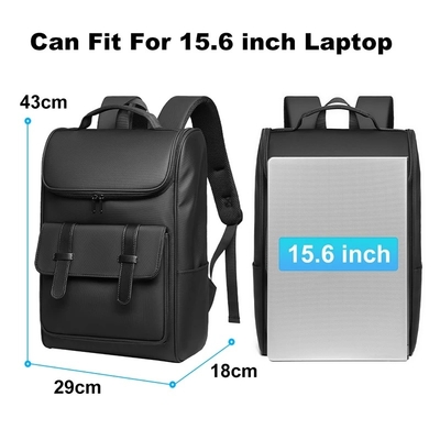 Wide Opening On Top Large Business Backpack Accommodate 15.6 Inch Laptop