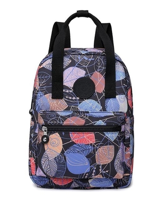 Comfortabe Ladies Carry On Backpack Trendy Print Large Weekend Travel Backpack