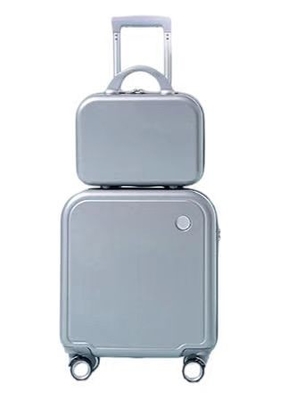 OEM Childrens Rolling Suitcase With 1 Beauty Case Macaron Color  Youth Rolling Luggage