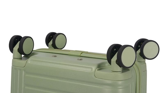 3Pcs ABS Hard Travel Luggage Set Carry On Hard Suitcase Anti Scratch