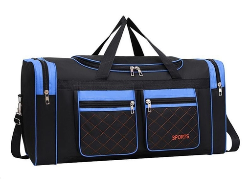 Light Weight Travel Sports Duffel Bag With Embroidery Logo 600D Material