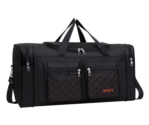 Light Weight Travel Sports Duffel Bag With Embroidery Logo 600D Material