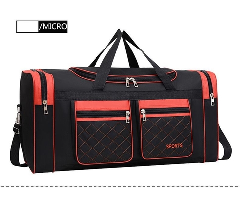 Light Weight Travel Sports Duffel Bag With Embroidery Logo 600D Material