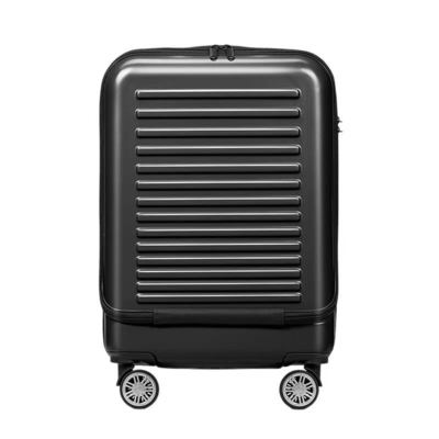 Sturdy Classic Concise Hardside Cabin Travel Luggage With Front Open Pocket