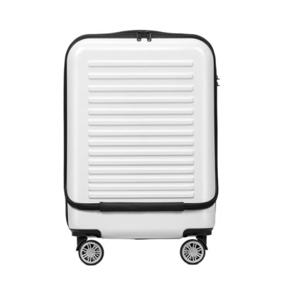 Sturdy Classic Concise Hardside Cabin Travel Luggage With Front Open Pocket