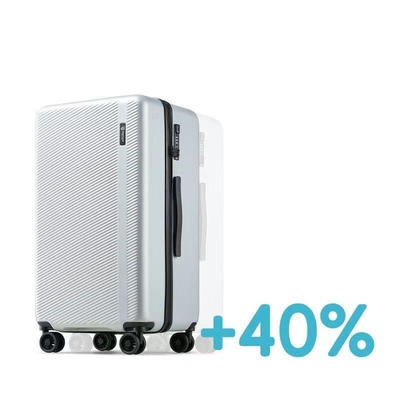 Multi Functional 3Pcs Hard Travel Luggage With Partitioned Storage Spaces