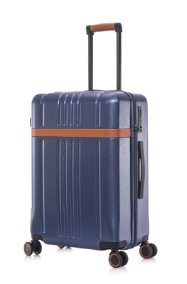 Retro Style 3pcs Hard Shell Carry On Luggage Multifunctional Safety