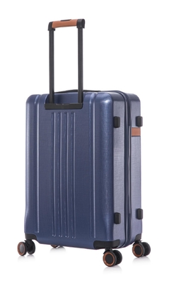 Retro Style 3pcs Hard Shell Carry On Luggage Multifunctional Safety