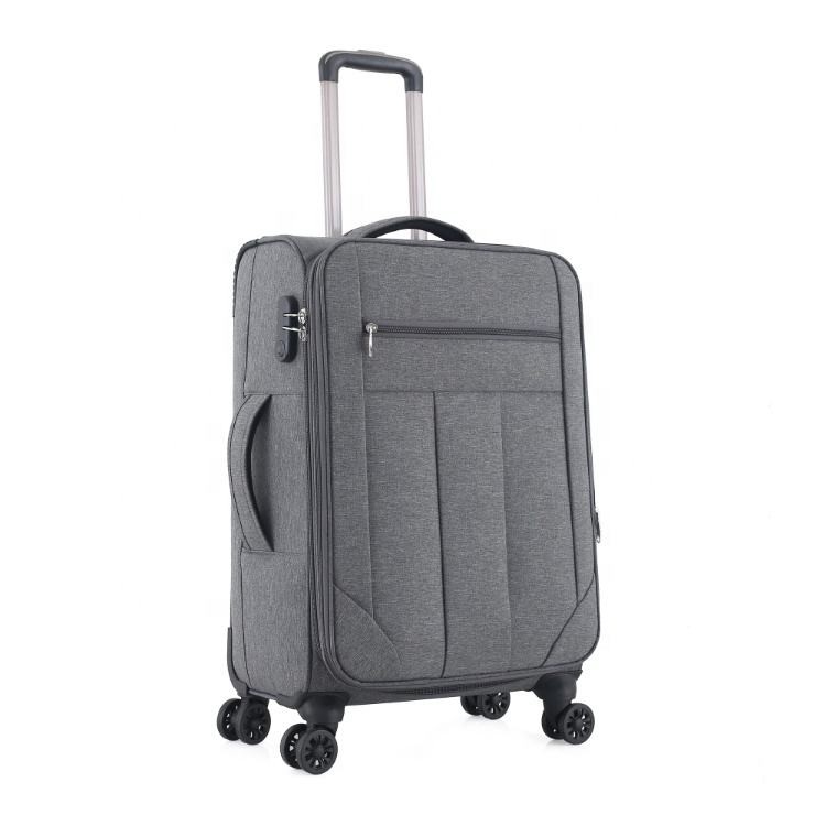 EVA 600D Snow Polyester Soft Travel Luggage With Expandable Ergonomic Design